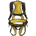 thumbnail image 4 of Guardian Fall Protection 21030 Cyclone Construction Harness with QC Chest/TB Leg/TB Waist Belt/Side D-Rings, Black/Yellow, 4 of 4