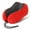 Bright Red, variant on Travel Neck Pillow with Carry Case Premium Memory Foam, Breathable Silk Fabric Washable Cover, Compact Size for Airplane, Car, Train, Office