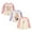 Bear/Mermaid/Ice cream-3Pcs, variant on Phenas Toddler Girls 3 Packs Long Sleeve Shirts,100% Cotton Casual Crewneck Basic T-Shirt 2-7T