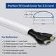 thumbnail image 1 of Ocultor de Cable de TV ZhiYo 78' para TV Montada en la Pared Correcto, 1 of 2