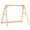 Teak, variant on Yardi Yarda Outdoor Swing Frame, DIY Paintable A-Frame Stand, Porch Swing Perfect for Backyard, Patio Decor, No Seat, Teak