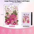 thumbnail image 2 of Flores prensadas secas ZMRU Pink Fairy para manualidades de 12 pulgadas, 2 of 7