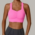 thumbnail image 6 of Einccm Women's High Impact Sports Bra Yoga Tank Top, Bare Feel Quick Dry Workout Bra, Breathable Polyester Stretch Fabric for Running Fitness and Daily Exercise, 6 of 6