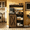 Dark Oak, variant on Catrimown Farmhouse Coffee Bar Cabinet, Sideboard Buffet Cabinet with Storage and Shelf, Dark Oak