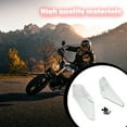 thumbnail image 4 of Thinsony 2pack/lot Side Windscreen Windscreen Panel Light And Durable For Stability Adjustability white 1Set, 4 of 6