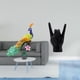 thumbnail image 2 of Figura decorativa de para jardín, estatua artesanal para el hogar o patio, símbolo de gesto con la mano, escultura creativa para apartamento, 2 of 8