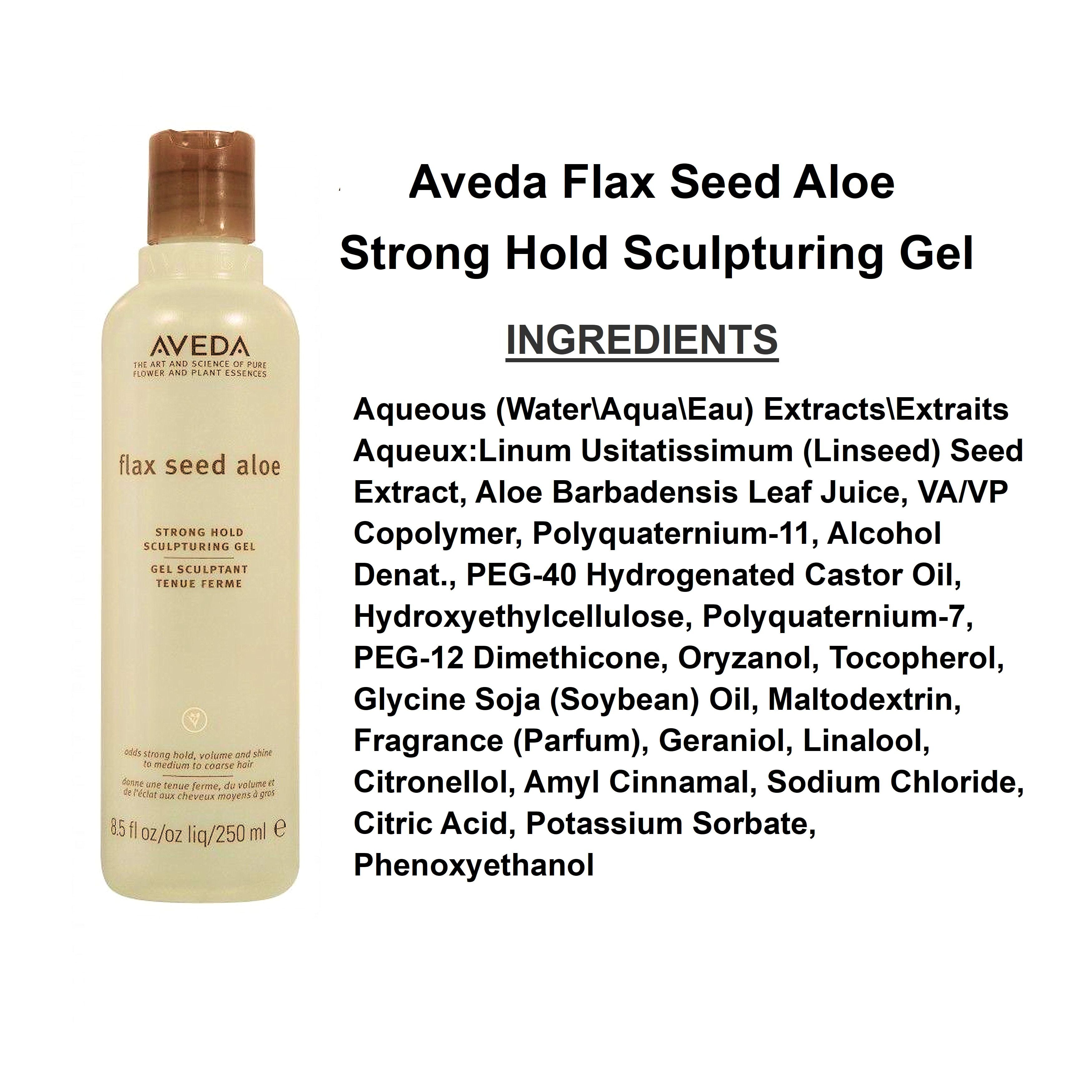Aveda Flax Seed Aloe Sculpt Hair Gel 8.5 fl oz (250ml)