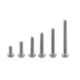 thumbnail image 5 of Nuts Button Head Stainless Steel Hex Socket Screws, 250Pcs M2 Hex Socket Screws ,  Head Socket Head  Screws Nuts Set, For Furniture For Car Fix Repair Tool Accessory Hardware, 5 of 5