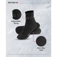 thumbnail image 4 of Calcetines de neopreno Seaskin, 3 mm, negros, pequeños, 4 of 5