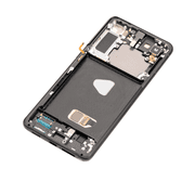 Replacement OLED Assembly With Frame Compatible For Samsung Galaxy S21 Plus 5G (Service Pack) (Phantom Black)