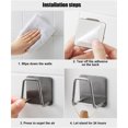 thumbnail image 3 of Tumotour Kitchen Storage Rack Seamless Wall Mounted Pot Lid Rack Cabinet Chopping Board Rack Serving Board Placement Rack Multifunctional Storage Racks, 3 of 6