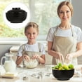 thumbnail image 3 of 1pc Japanese Style Miso Soup Bowl with Lid Rice Bowl Melamine Soup Bowl, 3 of 5
