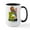 White/Black Inside, variant on CafePress - Live To Play Nerf Soccer Mugs - 15 oz Ceramic Large White Novelty Mug