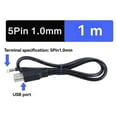 thumbnail image 4 of 5Pcs USB to 5Pin Cable for Camera Modules Camera Module Data Connection Cable 5P 1.0mm 1 Meters, 4 of 4