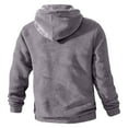 thumbnail image 4 of HAiming Men's Fleece Hoodies Pullover Casual Long Sleeve Fuzzy Hooded Sweatshirts Warm Elthletic Tops with Pockets, 4 of 8
