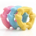 thumbnail image 3 of Durable Dog Chew Toy for Aggressive Chewers - Ultra Tough Natural Rubber Puppy Teething Toy, Nearly Indestructible Dog Toy for Medium and Large Breed Chewing, Training, Reduce Anxiety, 3 of 11