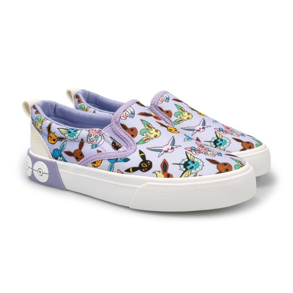 Pokémon Little Girl & Big Girl Twin Gore Slip-On Sneakers