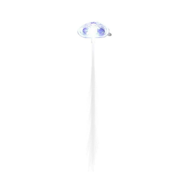 Pasadores de pelo con fibra luminosa, para fiestas, discotecas, bailar, multicolores, para trenzas