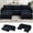 Blue-U, variant on ACMEASE 108” Chenille 3 Seats Sofa W/Movable Ottoman & Cup Holders, Modern Sectional Sofa W/Storage Space & Deep Seats, Upholstered L Shape Sofa W/Comfortable Backrests for Living Room, Black