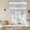 Gray, variant on Farm Fruits Balloon Curtains for Living Room/French Door, Watermelon Lemons Peach Strawberry Grey Striped Tie Up Curtains 63 Inch Length Energy Saving Kitchen Curtains Shades for Windows 42"x63"