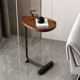thumbnail image 3 of C Shaped Side Table, Metal Frame Modern Small Side Table  for Bedroom for Sofa, 3 of 7