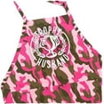 thumbnail image 2 of ApronMen, Funny Aprons For Men - Trophy Husband - 100% Cotton with Pockets - Pink Camo, 2 of 6