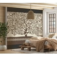 thumbnail image 6 of Tiptophomedecor Abstract Wallpaper Wall Mural - Spiral Branches, 6 of 7