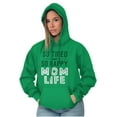 thumbnail image 4 of So Tired and So Happy Mom Life Best Hoodie Sweatshirt Women Brisco Brands S, 4 of 6