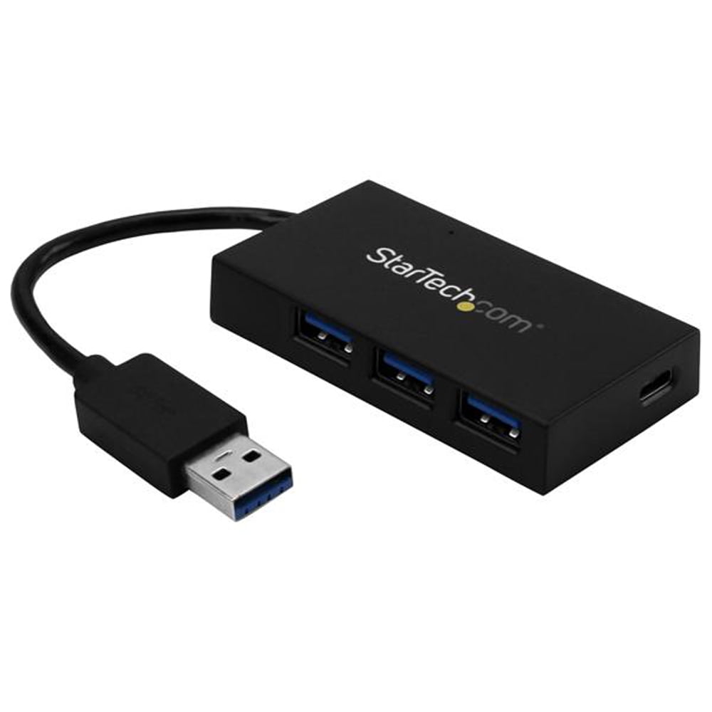 Startech com ltd 4 port usb hub usb 3 0 usb a to 3x usb a and 1x