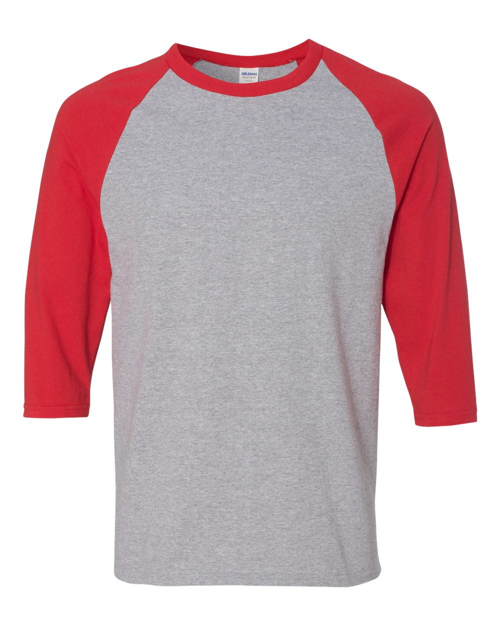red sleeve baseball shirt