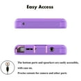 thumbnail image 3 of For Motorola Moto G Stylus 5G 2024 Case, Defender Phone Case For Moto G Stylus 5G 2024 6.5",Takfox Heavy Duty Shockproof Rugged Rubber Full Body Protective, 3 in 1 Hybrid Bumper Cover (Purple), 3 of 9