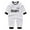 White, variant on Gubotare Toddler Boy Clothes Baby Boys Girls Romper Funny Bodysuit Outfit Size 18-24 Months (Coffee,18-24 Months)