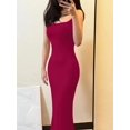 thumbnail image 3 of ORUYROP Robe Maxi Moulante pour Femmes Aguichant à Bretelles Spaghetti Sans Manches Moulante Longue 2023, 3 of 7
