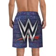 thumbnail image 4 of WWE Men's Swim Trunks Quick Dry Board Shorts Bathing Suit Swimsuits Beach Shorts with Mesh Lining, 4 of 7
