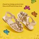 thumbnail image 5 of Sandalias para Niñas DREAM PAIRS SDSD2310K Oro Rosa Talla 10, 5 of 6