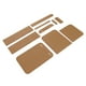 thumbnail image 3 of Plantilla acrílica para riñonera, línea de posición de corte preciso, riñonera ligera y duradera, plantilla para manualidades DIY, 3 of 5