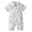 White, variant on Mercatoo Baby Girls Boys Sleeveless Coconut Tree Prints Romper Toddler Bodysuits Jumpsuit Summer Clothes for Babies