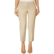 thumbnail image 1 of Pantalones casuales Charter Club de pierna recta para mujer beige 12P, 1 of 2