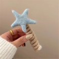 thumbnail image 5 of Star Scrunchy Hair Rope Ties Hair Bracelets Ponytail Holder for Women Girls Coiled Elastic Hair Scrunchies for Girls and Ladies Rainbow Hair Ties, 5 of 11