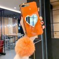 thumbnail image 1 of Makeup Mirror Mobile Phone Case, Luxurious Bling Heart-Shaped Mirror Phone Case(iPhone xs max), 1 of 8