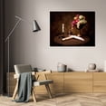thumbnail image 3 of C. Thomas McNemar 40x28 Gallery Wrapped Canvas Wall Art Titled - The Scribe, 3 of 4