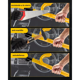 thumbnail image 4 of "Bloqueo De Volante Cerradura Antirrobo Bastones De Volantes Lab.G,  Amarillo ", 4 of 5