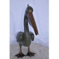 thumbnail image 6 of Nifao Pelican Standing and Looking Ahead Bronze Statue – Home Decor Sculpture, 27"L x 8"W x 22"H, 6 of 10