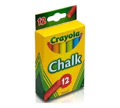 Crayola® Multi-Colored Chalk - 12 Ct