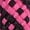 Black-Dark Pink, variant on INSPIRE CHIC Two-Color Twill Dot Shoelaces, 2 Pairs of Striped Round Shoelaces for Martin Boots Black-Red 80cm/31.5"