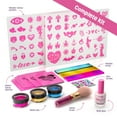 thumbnail image 2 of Glitter Tattoo Kit for Girls - Fun Craft Gift with Sparkly & Metallic Temporary Tattoos for Ages 6–11, 2 of 8