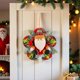 thumbnail image 5 of Decoración para colgar la puerta del árbol de Navidad | Adorno de tela multicolor | Colgante de pared navideño ligero y duradero | 29x28,5x7 cm | Decoración para fiestas de casas de vacaciones | 180g, 5 of 6
