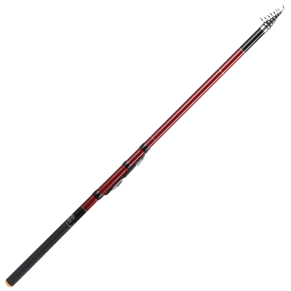 Canne à Pêche Lancer 4 Sections Carbone – Canne Glace Hiver – Marque Générique