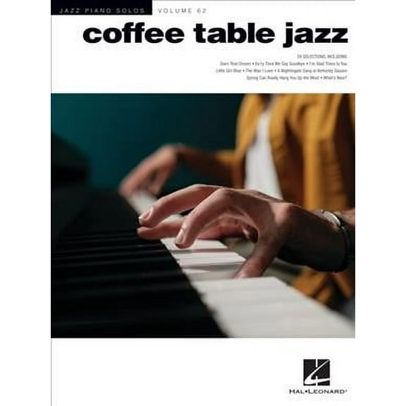 Coffee Table Jazz - Jazz Piano Solos Series Volume 62 (Paperback)