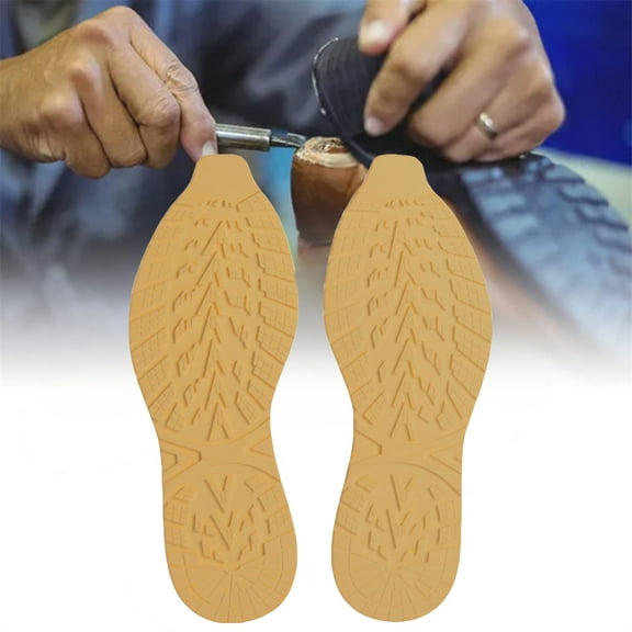2 PCS Rubber Shoe Stickers - Durable Non-Slip Repair Pads for Sports Shoes, Anti-Wear Rubber Sole Repair, Quiet Shoe Bottom Fixing Material